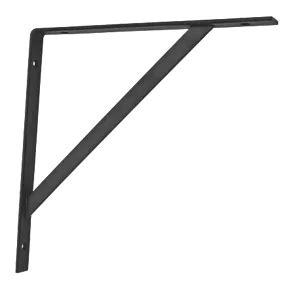 black metal bracket horizontal|screwfix black brackets.